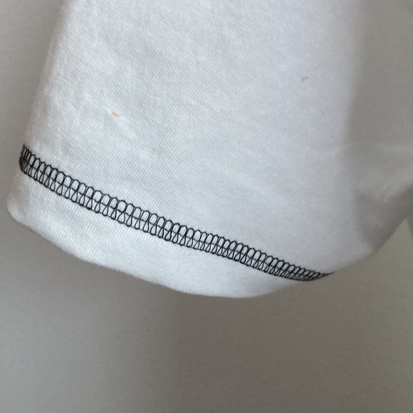 Trendy Collage of Sardines T-Shirt with Embroidered Wording - Picture 5 of 10